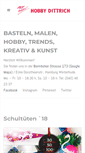 Mobile Screenshot of hobby-dittrich.de